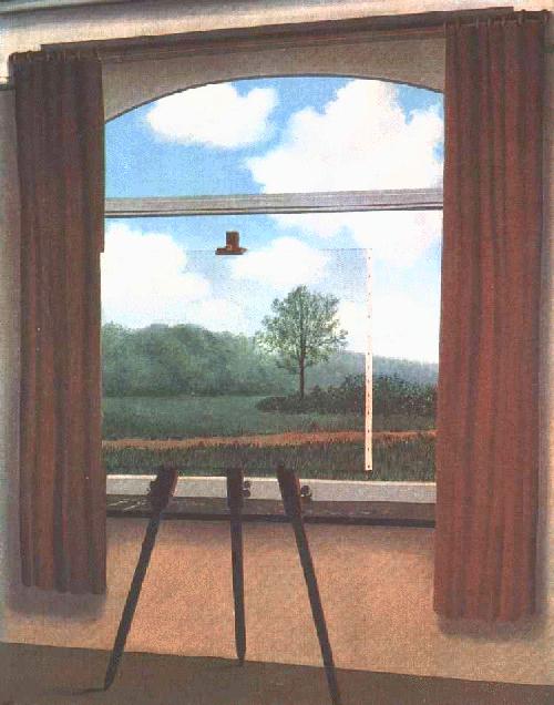 Magritte:  Condition Humaine